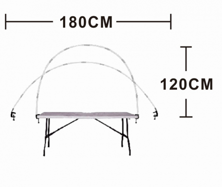 Baloane - Kit arcada masa 180 x 120 cm