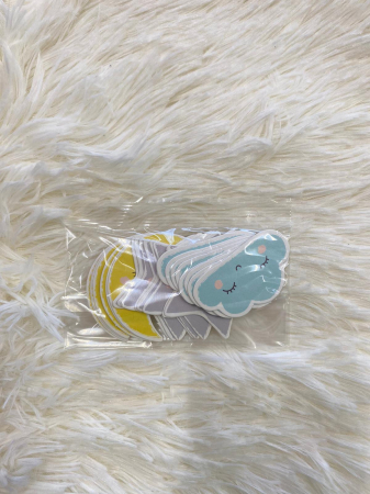 Kit decoratiuni carton masa Twinkle Little star 27 buc [8]