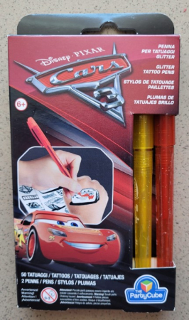 Kit desen Cars tatuaje si creioane 52 buc [2]