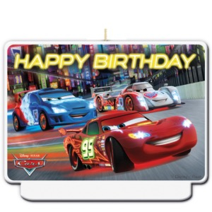 Lumanare Cars Happy Birthday 7 * 9 cm [0]