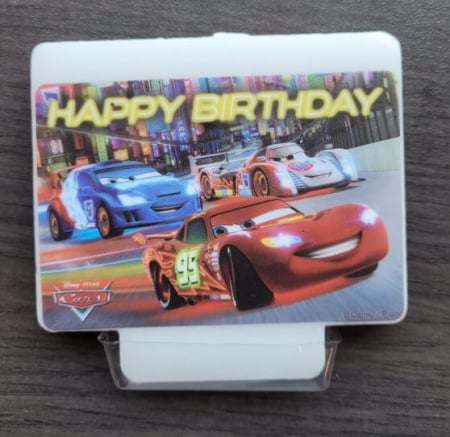 Lumanare Cars Happy Birthday 7 * 9 cm [1]
