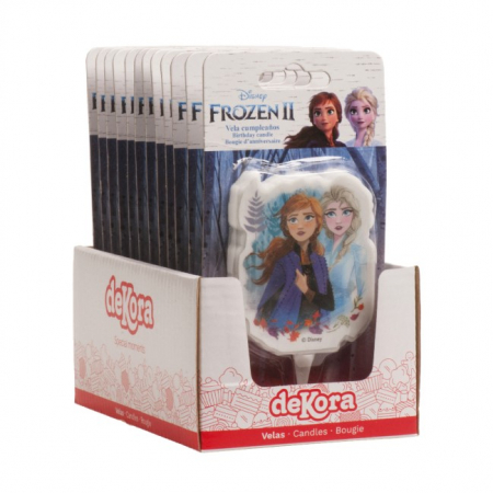 Lumanare tort Frozen II / Ana si Elsa 2D 7.5 cm [5]