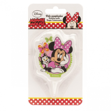 Lumanare tort Minnie Mouse 2D 7.5 cm [4]