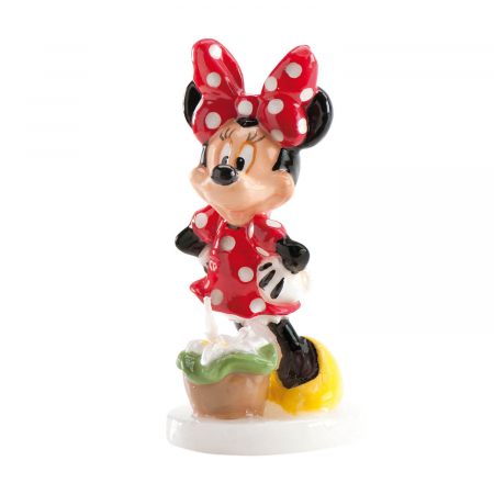 Lumanare tort Minnie Mouse 3D 8 cm [0]