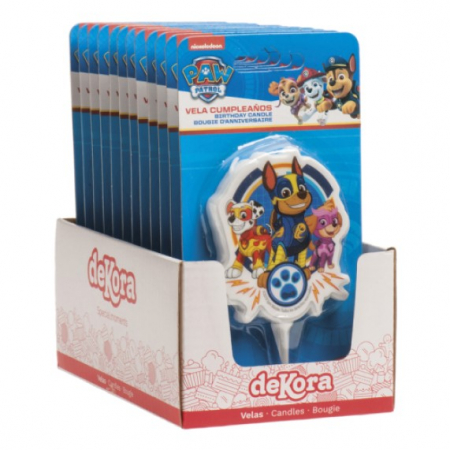 Lumanare tort Paw Patrol 2D 7 cm [3]