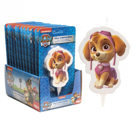 Lumanare tort Skye 2D Patrula Catelusilor / Paw Patrol 8 cm [3]