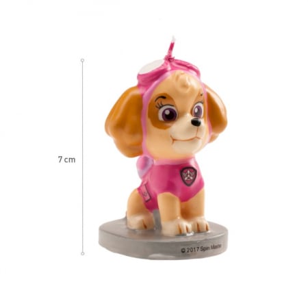 Lumanare tort Skye 3D Paw Patrol / Patrula Catelusilor 7 cm [1]
