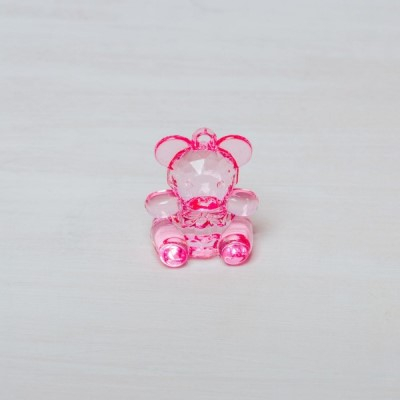 Marturie Ursulet Roz 4 cm [1]