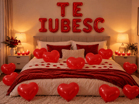 Cerere in casatorie - Decoratiuni - Pachet decor baloane romantic