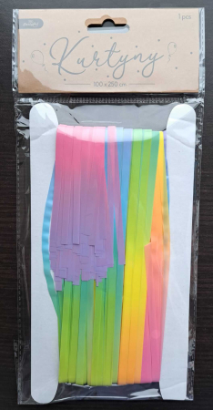 Perdea beteala curcubeu 100 x 200 cm [5]
