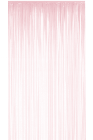 Ghirlande decorative - Perdea beteala roz deschis mat 1 x 2 m