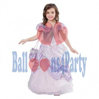 Costum carnaval fete Printesa mov, Rapunzel,7-9ani, Funny Party Shop [7]