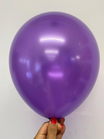 Set 10 baloane cu confetti mov 30 cm [1]