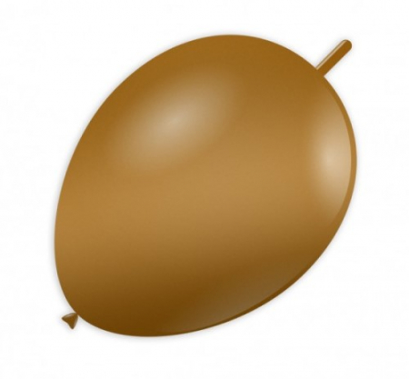 Baloane din latex sidefate & metalizate - Set 10 baloane latex link o loon auriu metalizat 15 cm