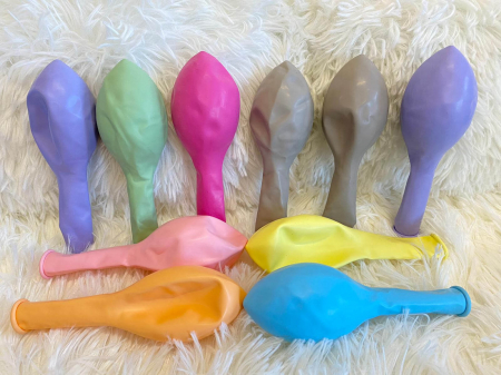 Set 10 baloane latex macaron asortat 35 cm [1]
