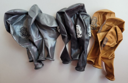 Set 10 baloane latex metalizat Harry Potter 30 cm [4]