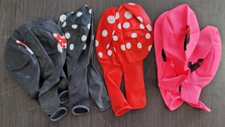 Set 10 baloane latex Minnie Mouse 30 cm [5]