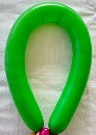 Set 10 baloane latex modelaj 160 verde [1]