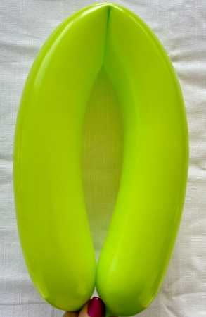 Set 10 baloane latex modelaj 360 verde deschis [1]
