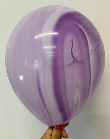 Set 5 baloane latex mov degrade 30 cm [3]