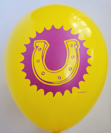 Set 10 baloane latex Unicorn roz 30 cm [6]