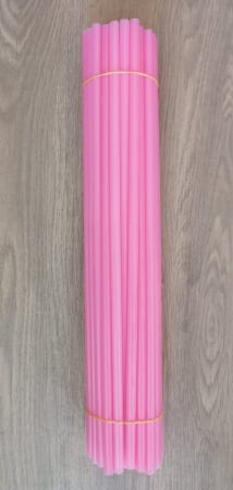 Set 10 bete roz pentru baloane folie [1]