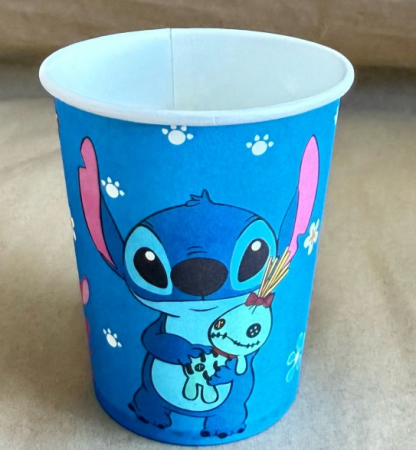Set 10 pahare carton Stitch 200 ml [2]