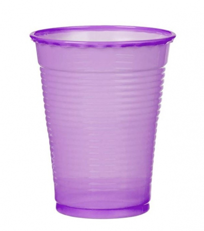 Encanto - Baloane si accesorii - Set 10 pahare mov plastic 200 ml