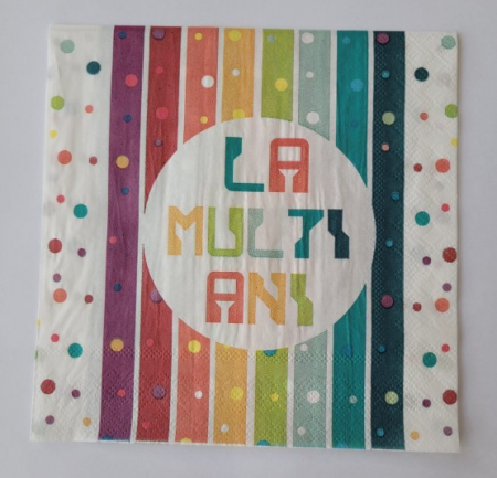 Set 10 servetele La multi ani 33 x 33 cm [1]