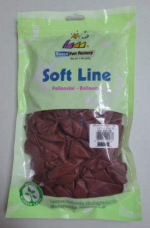 Set 100 baloane latex cranberry / merisor clear 13 cm [4]
