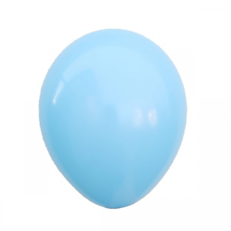 Set 100 baloane latex albastru deschis 13 cm [4]