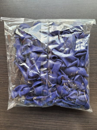 Set 100 baloane latex albastru inchis 13 cm [3]