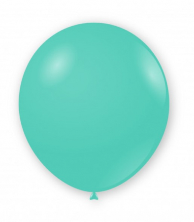 Baloane din latex 13cm - Set 100 baloane latex aquamarin 13 cm