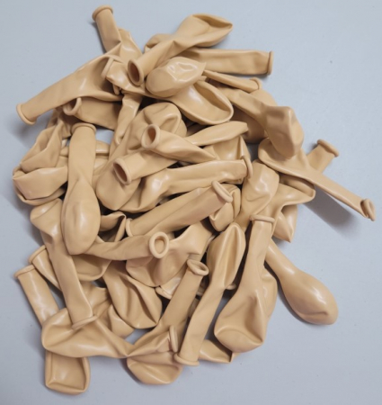 Set 100 baloane latex blush / culoarea pielii 13 cm [3]