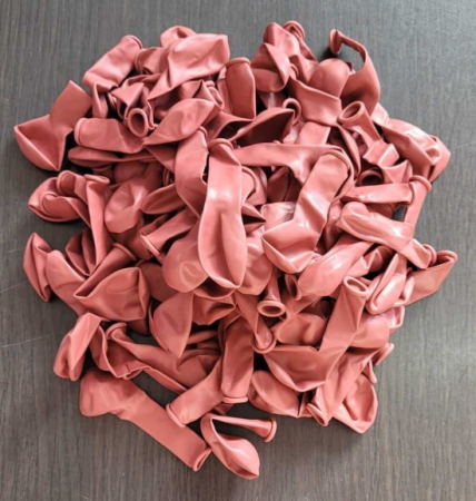 Set 100 baloane latex desert rose 13 cm [2]