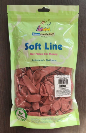 Set 100 baloane latex desert rose 13 cm [3]
