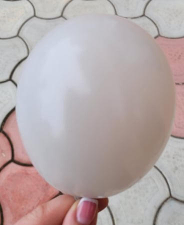 Set 100 baloane latex gri / bej 13 cm [1]