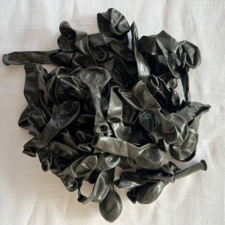 Set 100 baloane latex maro inchis 13 cm [3]