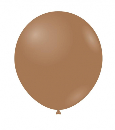 Baloane din latex 13cm - Set 100 baloane latex maro teracota 13 cm