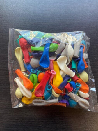 Set 100 baloane latex multicolor 13 cm [2]