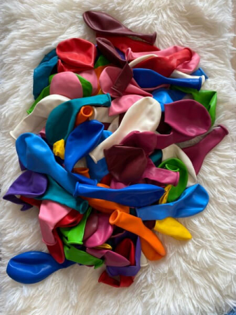 Ser 100 baloane latex multicolor 27 cm [7]