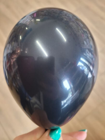 Set 100 baloane latex negru 13 cm [1]