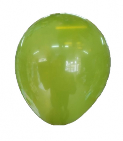 Set 100 baloane latex retro verde deschis 13 cm [0]