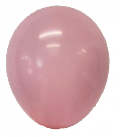 Set 100 baloane latex roz deschis 13 cm [0]
