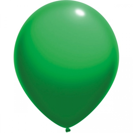 Set 100 baloane latex verde 13 cm [0]