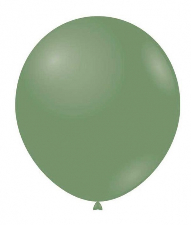 Aniversare - Accesorii - Set 100 baloane latex verde eucalipt 13 cm