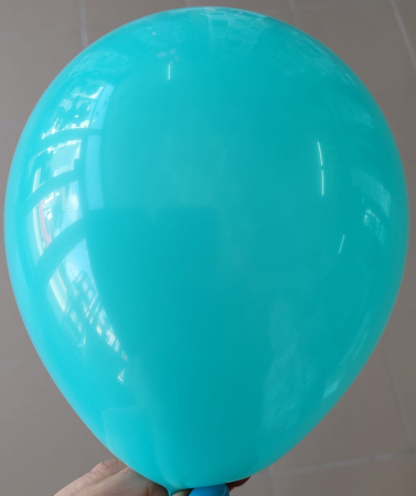 Set 100 baloane latex verde menta 13 cm [1]