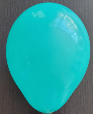 Set 100 baloane latex verde padure / green forest 13 cm [2]