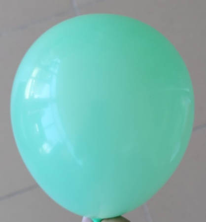 Set 100 baloane verde menta 13 cm [2]