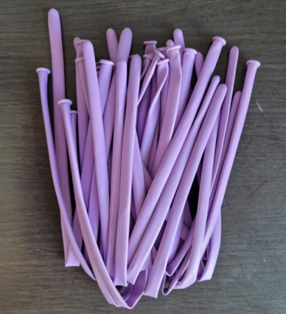 Set 15 baloane latex modelaj mov macaron 125 cm [2]